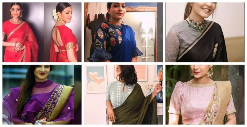 Nayanthara inspired designs for saree blouse!