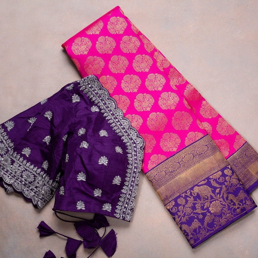 Stunning Saree Blouses - The handmade craft