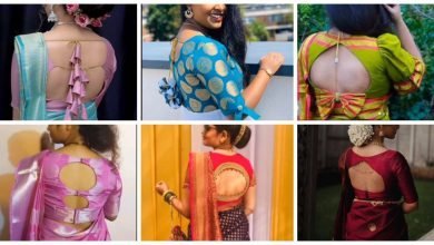 Photo of New model silk saree blouse designs
