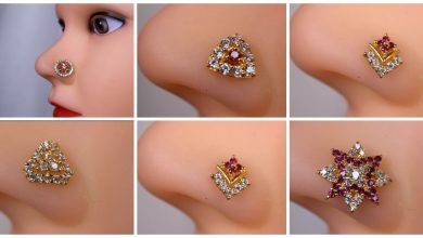 Photo of Latest stone nose pin designs for girls