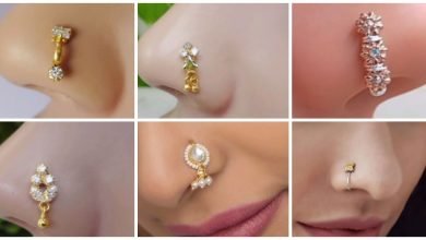 Photo of Latest and stylish Gold Ring types Nose pin
