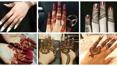 Photo of Beautiful Finger Mehndi designs with ethnic mix arts