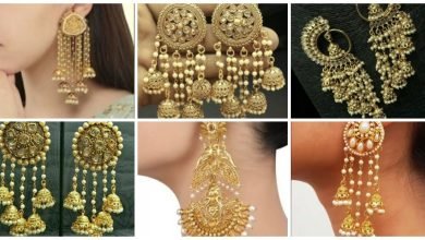 Photo of Top Class Stylish And Trendy Beautiful Long Chain Earrings
