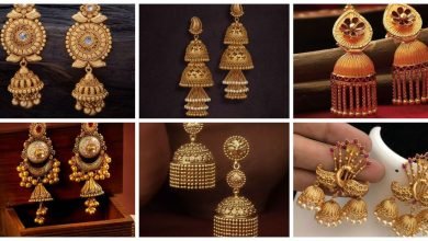 Photo of New stylish gold earring designs for girls
