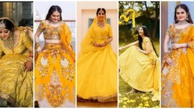 Photo of Best yellow lehenga designs from beautiful brides