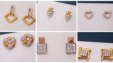 Photo of Gold Daily wear earrings Design collection