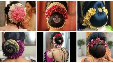 Photo of Different style bridal buns