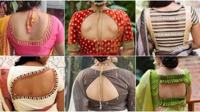 Photo of Latest Designer Back Blouse Patterns of Saree Blouses