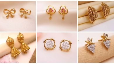 Photo of Gold Studs Designs For Girls