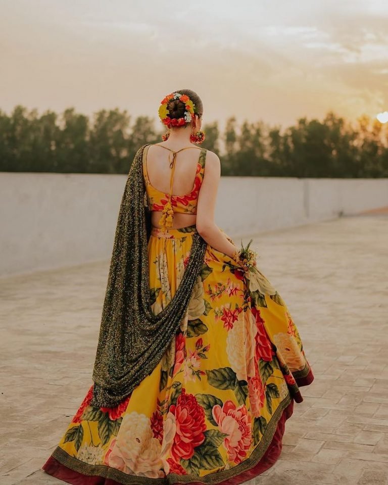 Latest & Best Haldi Outfit & Dress Ideas for Brides 