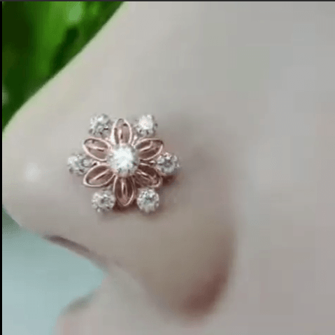Top Stunning And Elegant Nose Pin Designs