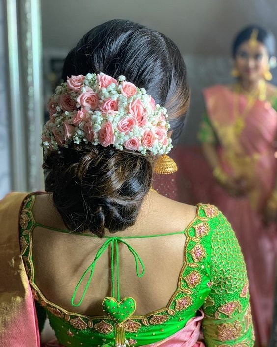 Stunning bridal bun styles