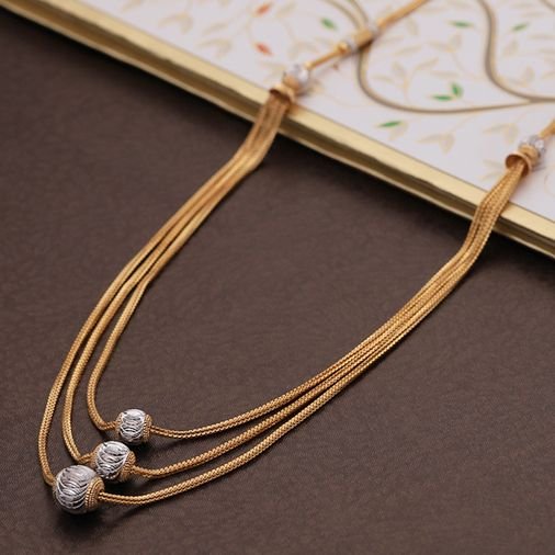 Latest Long Gold Necklace Designs