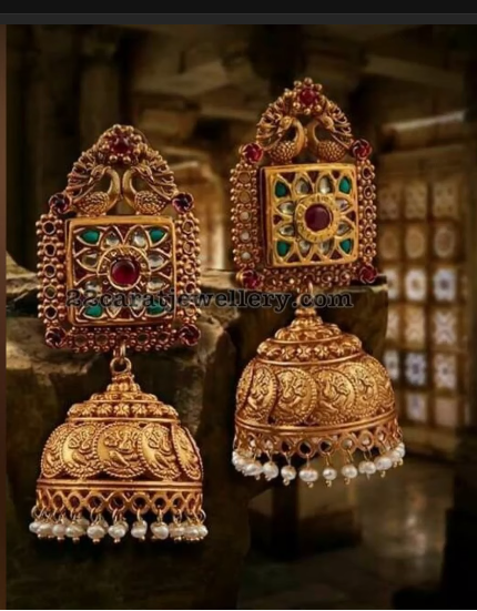 Best Gold Jhumka Designs