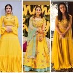 Haldi ceremony dress designs