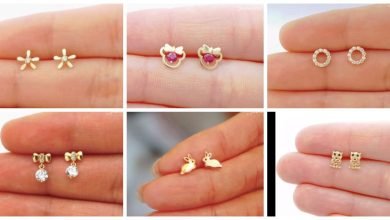 Photo of Cute Baby gold earring designs / Daily wear gold earrings designs