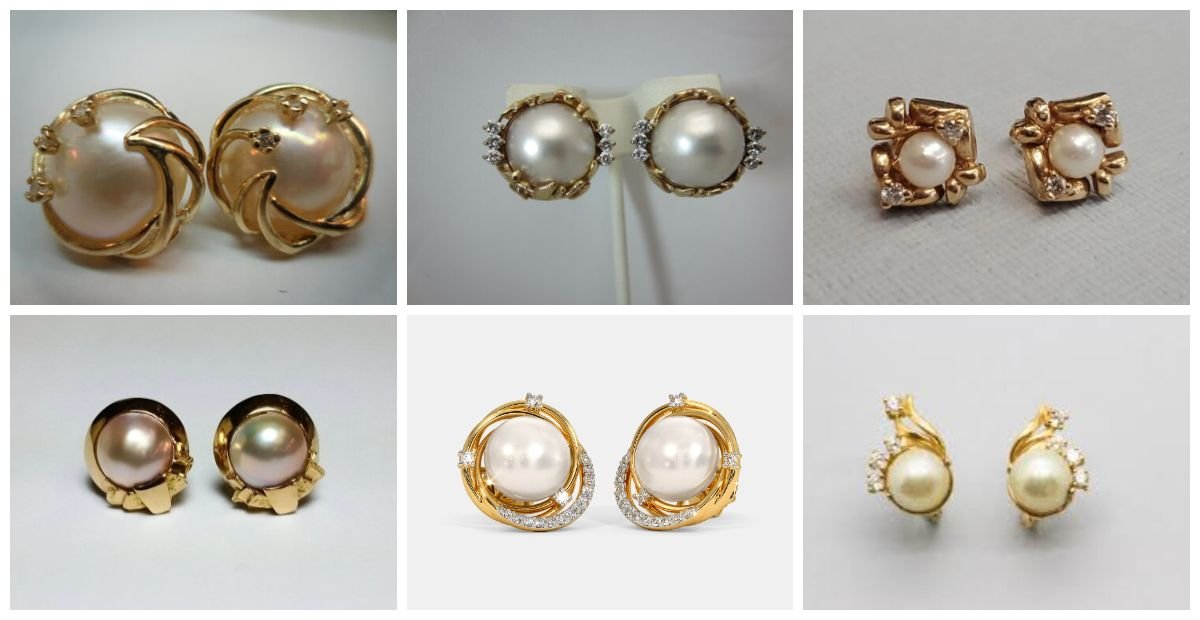 pearl earring designs