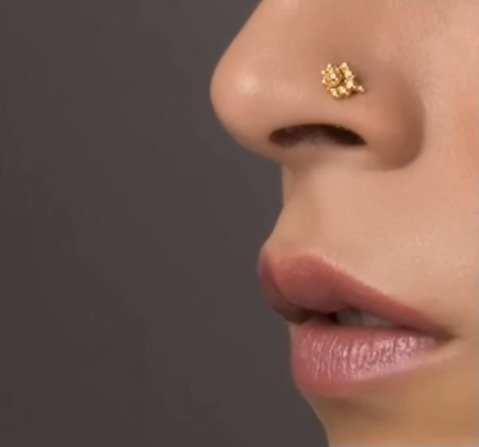 Gold Nose Pin Designs