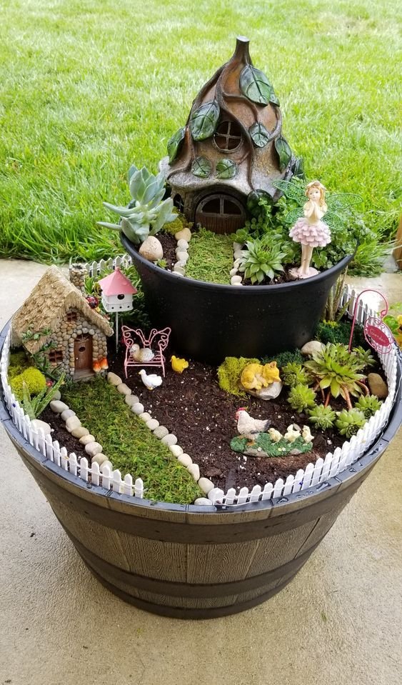 Fairy garden ideas