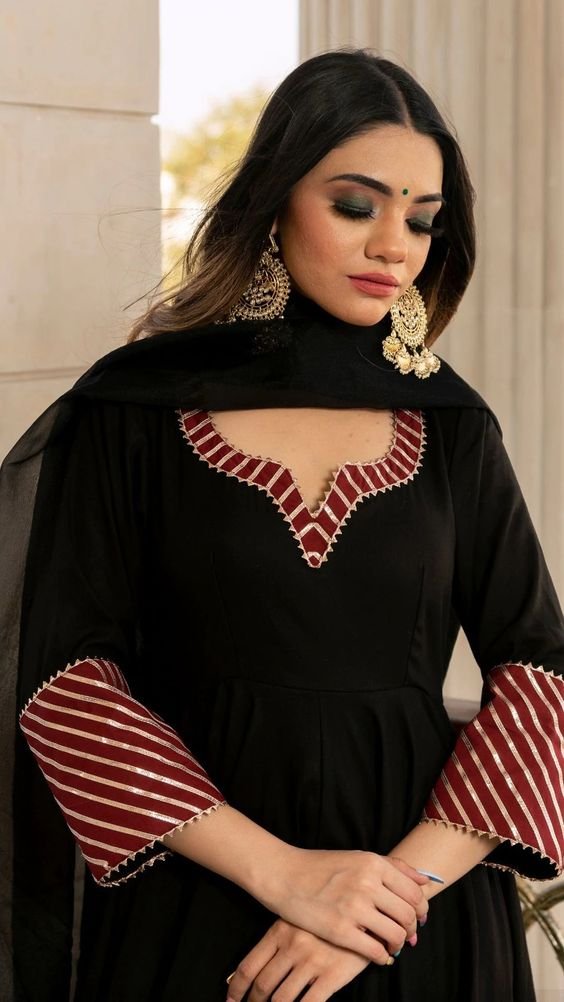 Different types of neck designs for Kurti

