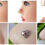 Latest nose pin stud designs