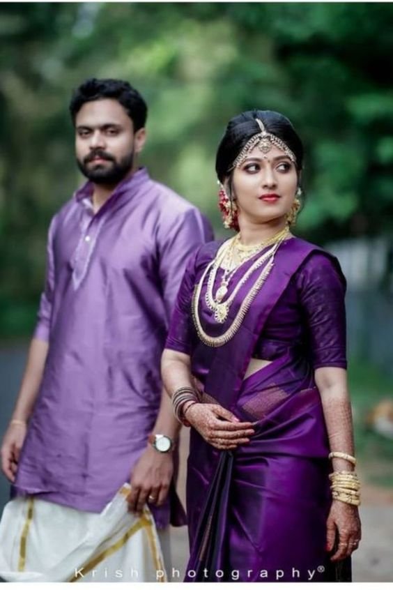 South Indian couple photography ideas