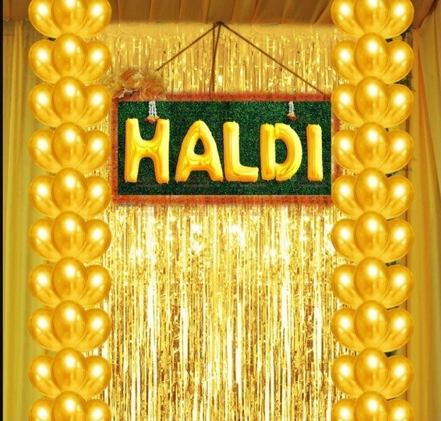 Decorations for Haldi Ceremony