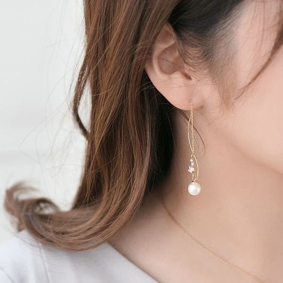 Pearl earring designs