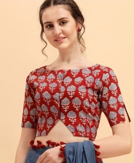 Trendy blouse pattern
