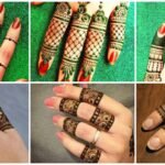 Finger mehndi design